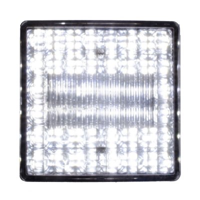 Square recessed reversing light 24 V