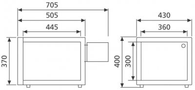 Refrigerator RHD-50, designed for Volvo FH Version 2 &amp; 3