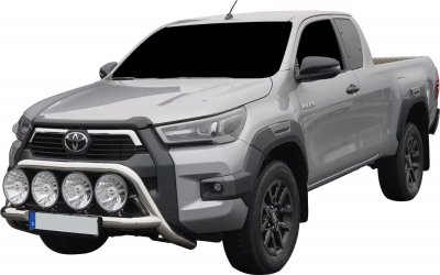 Low bull bar Toyota Hilux from 2020 and newer
