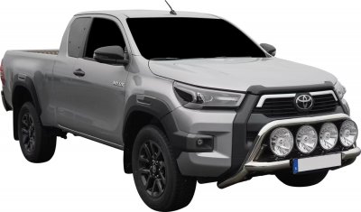 Low bull bar Toyota Hilux from 2020 and newer