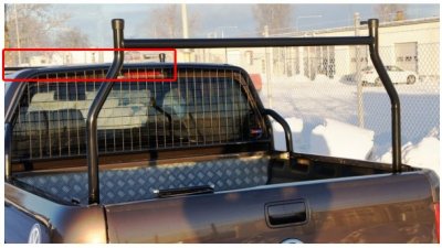 Longitudinal rack (in two parts) for Volkswagen Amarok from 2011-
