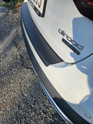 Rear bumper protection Audi A4 Avant from 2019 onwards