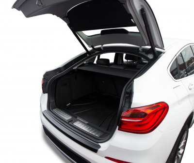 Scratch resistant ABS plastic bumper protection for BMW X4 (F26) from 2014-2018