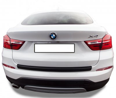 Scratch resistant ABS plastic bumper protection for BMW X4 (F26) from 2014-2018