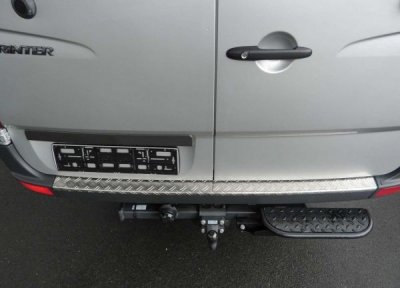 Durkaluminum Rear Bumper Guard for Mercedes Sprinter from 2006-2018