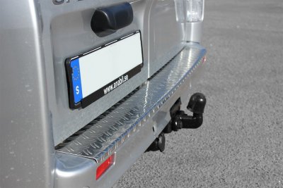 Rear bumper protection Nissan Primastar from 2002-2015