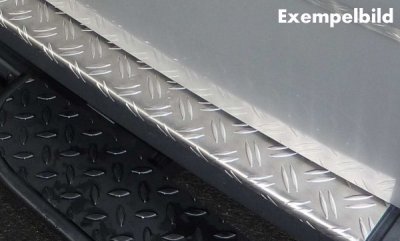 Rear Bumper Guard in Durkaluminum for Renault Kangoo 2008-/2014-