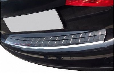 Stainless steel Rear Bumper Guard for MB C-Class S204 2007-2014