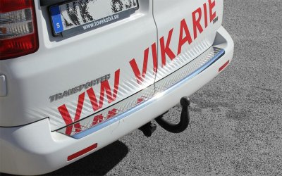 Stainless steel Rear guard for Volkswagen Transporter Caravelle Multivan T6 from 2016-