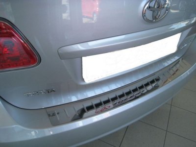 Stainless Steel Rear Bumper Guard for Toyota Avensis 2009-
