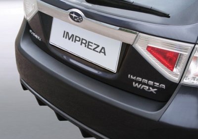 Rear guard in scratch resistant ABS plastic for Subaru Impreza 5-doors 10.2007-