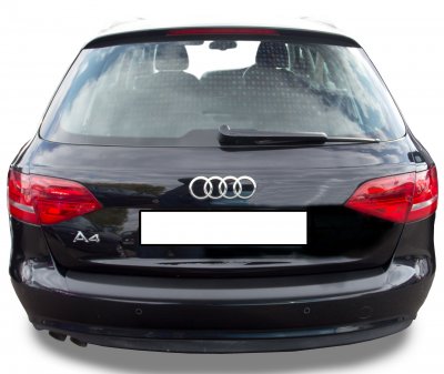 ABS plastic Rear Bumper Guard for Audi A4 from 2008-2015