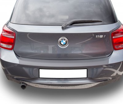 ABS plastic Rear Bumper Guard for BMW 1 Series 2011-2019