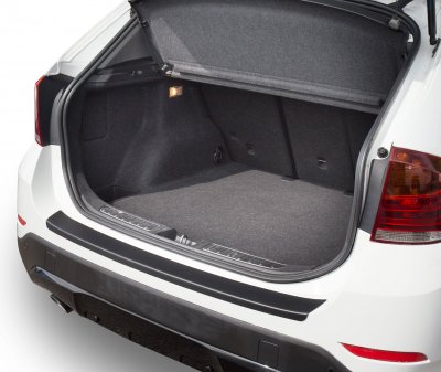 ABS plastic Rear Bumper Guard for BMW X1 from 2012-2015