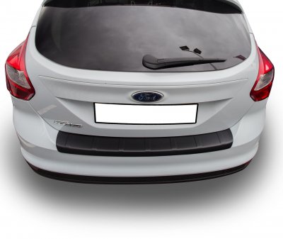 ABS plastic Rear Bumper Guard for Ford Focus from 2011-2017