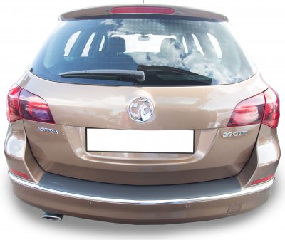 ABS plastic Rear Bumper Guard/bumper guard for Opel Astra Sports Tourer 2012-2015