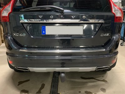 High gloss Rear guard Volvo XC60 2013-2017