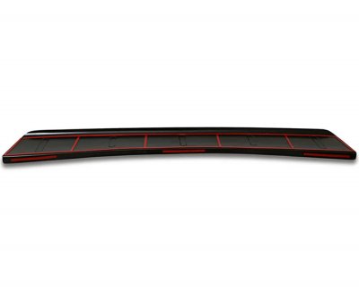 Rear guard Peugeot Rifter 2018- | Gloss black