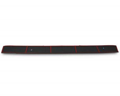 Rear bumper protection in ABS-plastic for Mercedes-Benz V-Class from 2014-