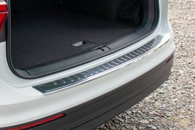 Example image: Rear bumper protection Toyota Corolla Cross from 2021- | High-Gloss polished