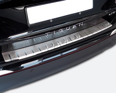 Rear guard Volkswagen Tiguan from 2024- | Brushed | With edge | Design