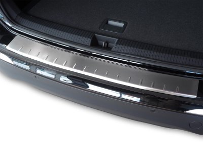 Rear guard Volkswagen Tiguan from 2024- | Brushed | With edge