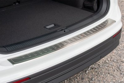 Example image: Rear bumper protection Nissan Townstar 2022- | Brushed