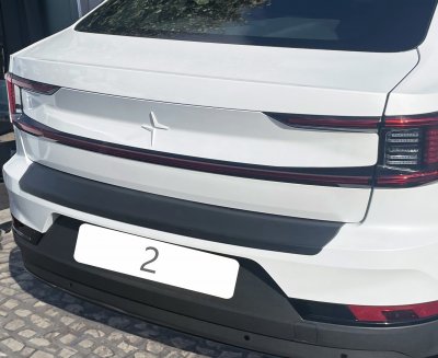 Rear guard Polestar 2 from 2021-