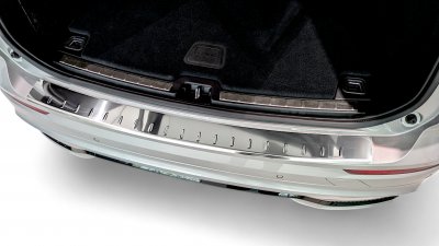 Rear bumper protection Volvo S90 from 2017-2025