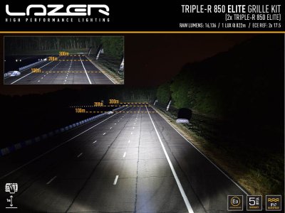 Auxiliary light kit Lazer Ford Ranger XLT from 2023-