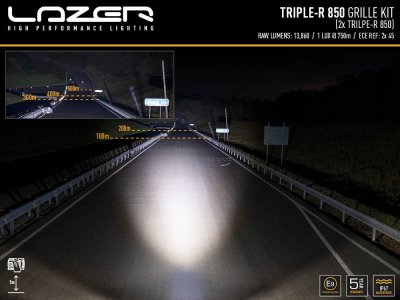 Auxiliary light kit Lazer Ford Ranger XLT from 2023-