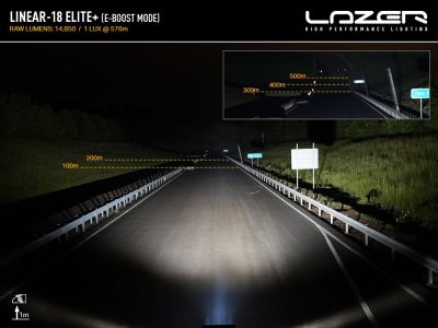 LED light bar Lazer Linear 18 Elite+ - 532 mm - 14 850 lumen
