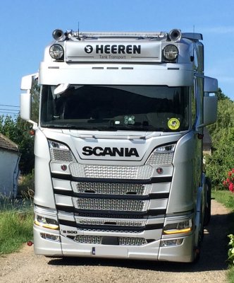 LED Position light in yellow for Scania Next Gen from 2017-
