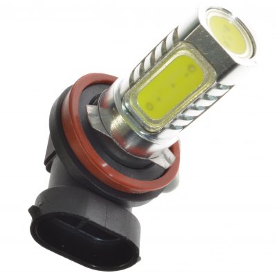 Led lamp 12V 4xDiode Xenon white H8