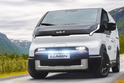 LED Light Bar Kit Lumen Helios Performance CS20 Slim for Kia PV5 Passenger from 2025-
