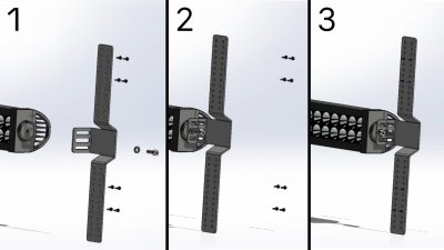 Articulated ramp Alfa 30" Powerboost for Scania Next Gen from 2017-