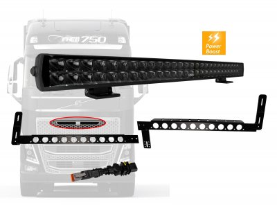 Articulated ramp Alfa 30" Powerboost for Volvo FH Version 4 from 2013-2020