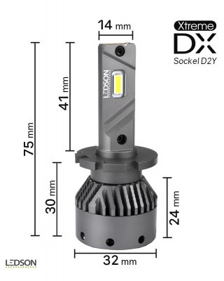 Xtreme DX Gen2 LED Single Kit - 5000K D2Y