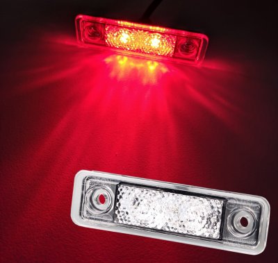 Astral LED position light | Easy Fit | E-marked, Plan/tube mounting | 12-24V