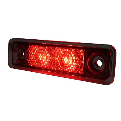 Astral LED position light | Easy Fit | E-marked, Plan/tube mounting | 12-24V