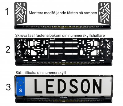 LEDSON Blade - LED bar 20,5 88W