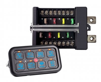 LEDSON Commander | Remote controlled relay box | 12/24V