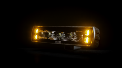 LEDSON Helix Task/Backlight with built-in flashlight - 32W, wide beam
