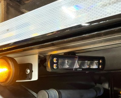 LEDSON Helix Task/Backlight with built-in flashlight - 32W, wide beam