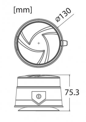 LEDSON Optoguard - Battery-powered Rotella