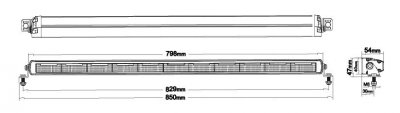 Handrail Phoenix+ 32" for Volvo FH Version 4 from 2013-2020