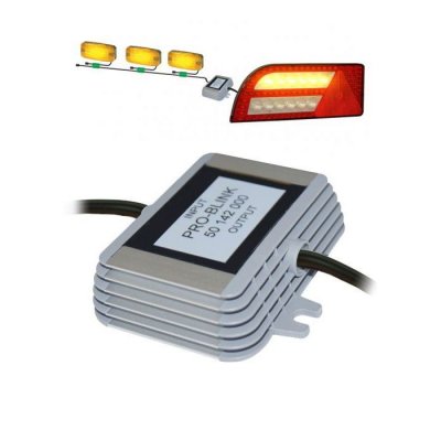Pro-Blink for side markers - Make your side marker lights flash in turn signals | 12-24V