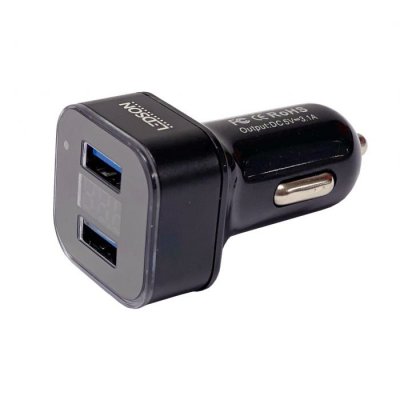 USB Fast Charger 12-24 V - 2x USB