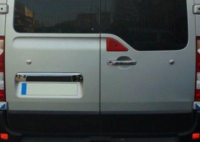 Stainless steel rear door trim for Nissan NV400 2011-
