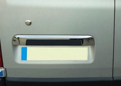 Stainless steel rear door trim for Nissan NV400 2011-